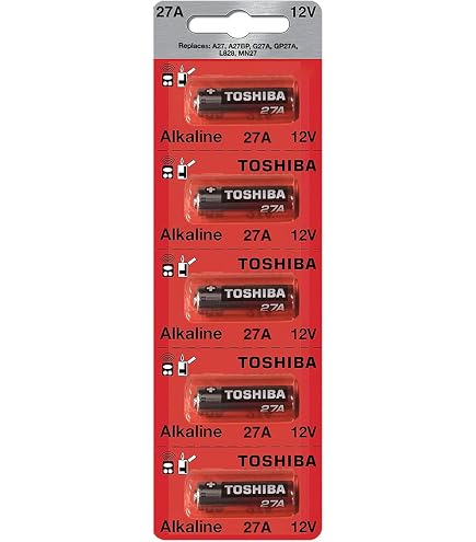 Amazon.com: Toshiba Alkaline 27A GP27A MN27 A27BP 12 Volt Battery